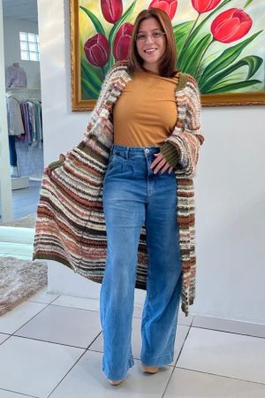 Casaco Alongado Fio Eros – Conforto, Estilo e Versatilidade